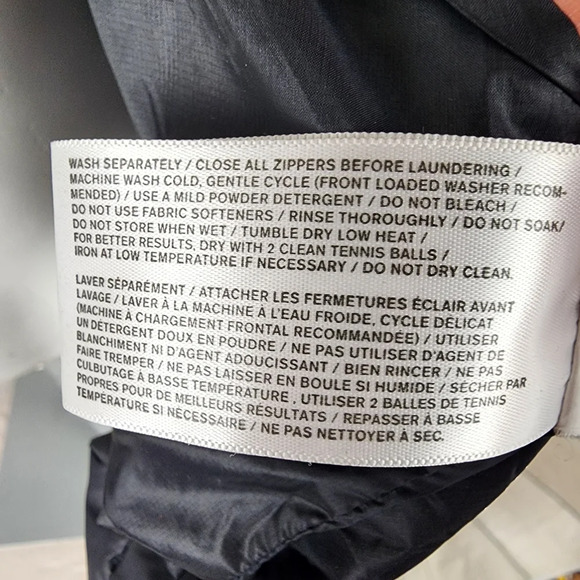 FIg Packable Duck Down Puffer Coat Jacket Outdoor Winter Black Size XL - Picture 13 of 14